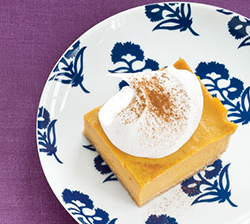 Pumpkin Icebox Squares