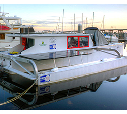 Solar Electric Powered Boat