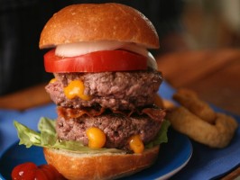 Double Stacked Burgers