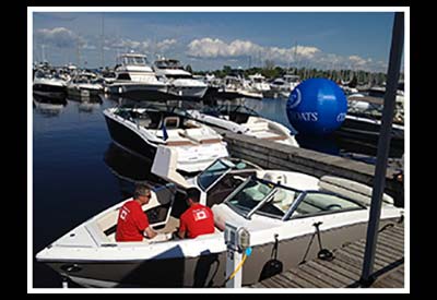 G Bay In Water Boat Show