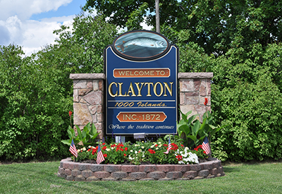 Antique Boat Museum - Clayton Sign