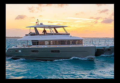 Lagoon 630 Running