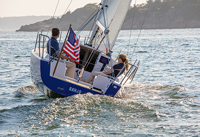 jboats under sail 400