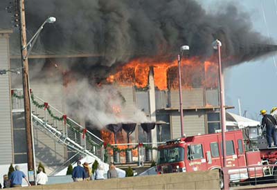Annapolis Yacht Club Fire