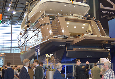 Large luxury boats