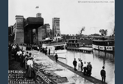 Opening Peterborugh Lift Lock