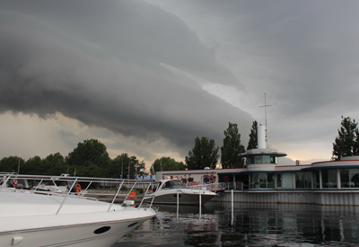 Thunderstorm In Marina