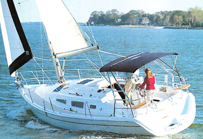 Hunter 33 - Under Sail