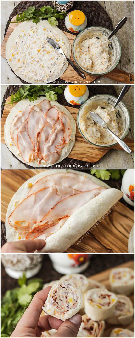 Turkey Roll Ups Instructions