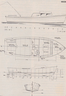 Ninigret Fishing boat Sketch