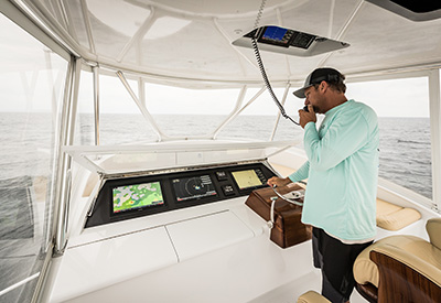 using VHF Radio