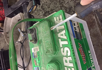 Battery Maintenance Opening Cover