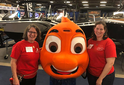 Michelle Stevens and Nemo