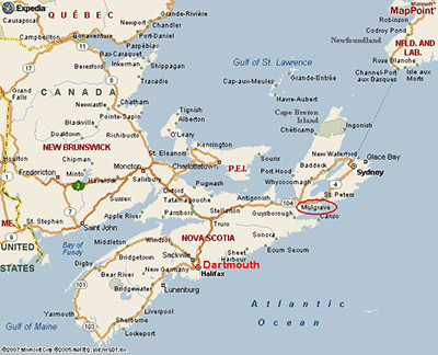 Dinghy Cruise Map