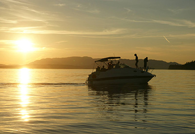 Dusk On The Ocean