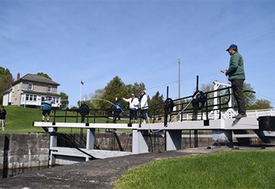 Le Boat season opening at the Rideau Canal
