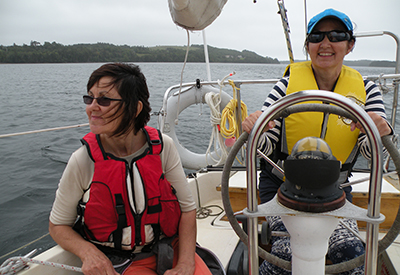 Students at Helm