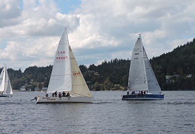 Optical Illusion Making Way to the Finish Line