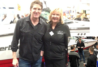 Mike Babcock and Judy Richardson