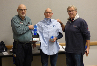 Graham Dougall, Roger Broad and Brian Thompson