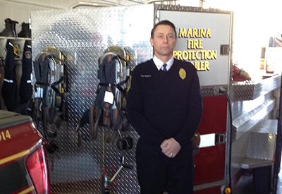 Fire Chief Brett Mikkelsen