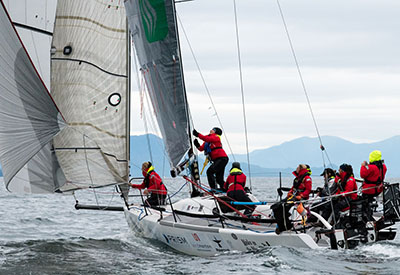Sail Like A Girl In Action