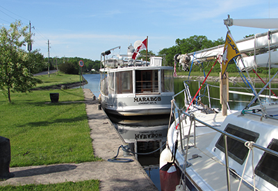 Lock Wall in Campbellford