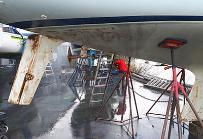 Rudder Maintenance