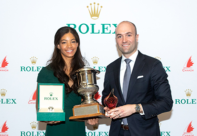 Sarah Douglas Rolex Sailor of the Year