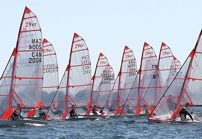 CORK Sailing Portsmouth Olympic Harbour Lake Ontario