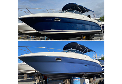 Before and After Vinyl Wrap