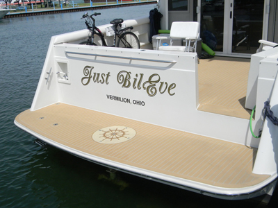 Synthetic Teak Deck