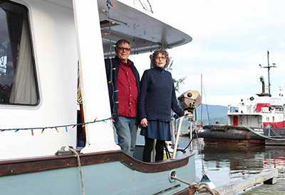 Rick Schnurr and Judy Brooks