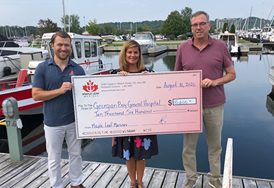MLM Fundraiser Cheque