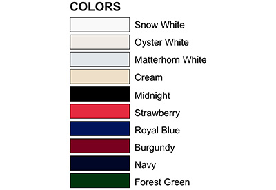 Colour swatches
