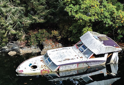Abandoned Boats in BC