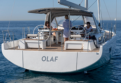 Oceanis 54 Transom