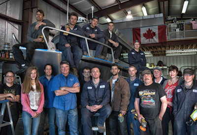 Silver Streak Aluminum Boats Team