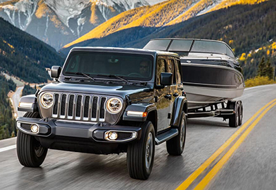 19 Jeep Wrangler External Towing Boat