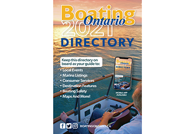 Boating Ontario Directory 2021 Cover