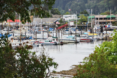 View of Ganges Harbour