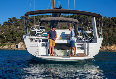 Dufour 61 Swim Platform