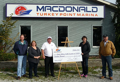 Macdonald Turkey Point Cheque