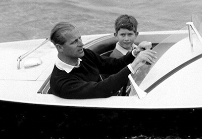 Prince Philips Motorboat