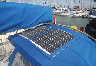 Solar Panel On Dodger