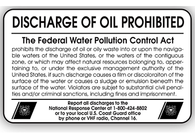Discharge Sign