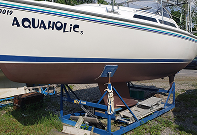 Boat on Cradle
