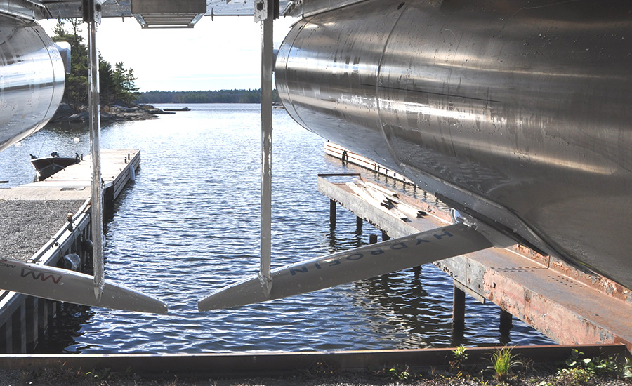 Hydrofin forward foils 900