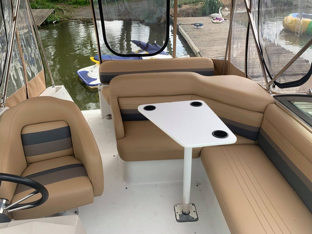 cockpit upholstery done right