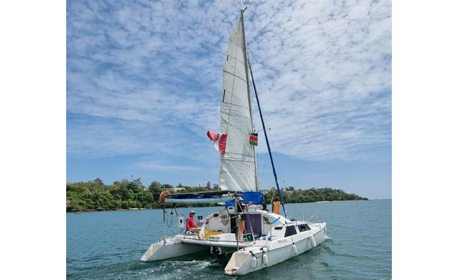 Sailing in Tanzania